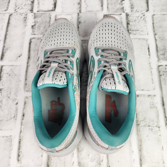 Brooks Glycerin 20 Women's Sz 9.5 D Wide Gray Athletic Running Train Gym Sneaker - Picture 6 of 10